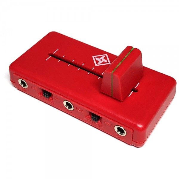 Kutter portable 2-Kanal Mini-Fader, rot