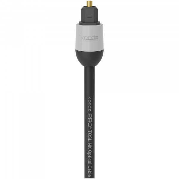 PRO3 Toslink optisches Digitalkabel, UL CMG PVC, schwarz