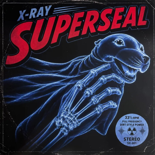 12" Super Seal X-Ray (QBert) Breaks JPN 12" Pressung, blau