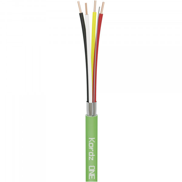 KNX-Steuerleitung, 20 AWG × 2 Paare, KNX-zertifiziert, grün, 305 m, in Abrollbox
