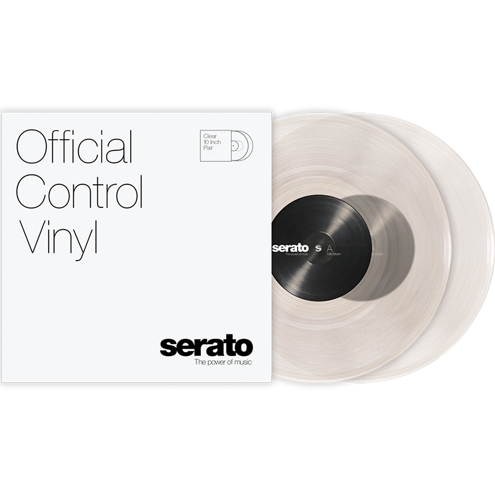 Serato Control Vinyl Blue - 2x10" Doppelset, Mit Lauterem NoiseMap Für Präzises Digital Vinyl Scratching