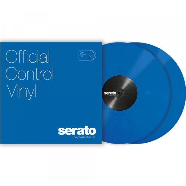 2x12" Control Vinyl blau