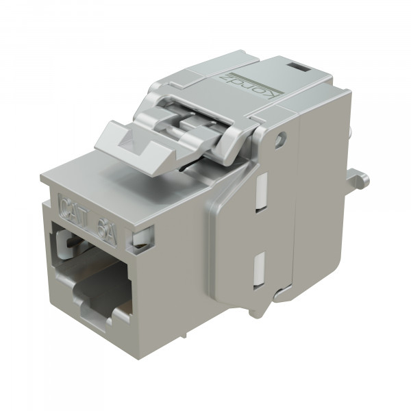 PRS Cat6A Keystone RJ45 Netzwerkdose (6 Stk.)