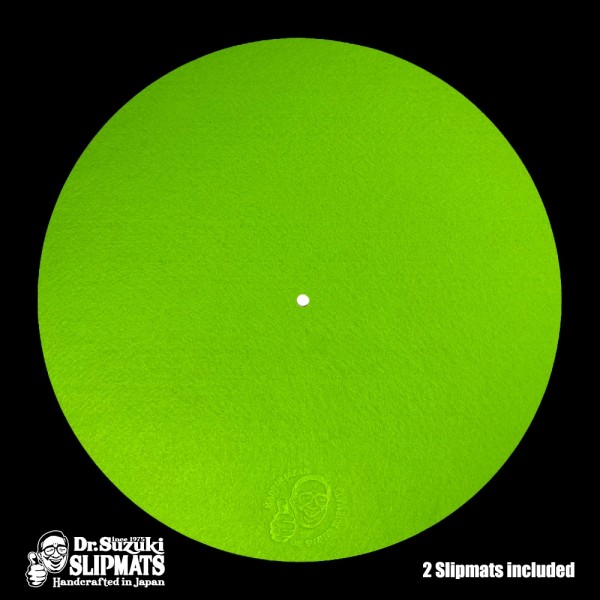 12" Slipmats Mix-Edition grün