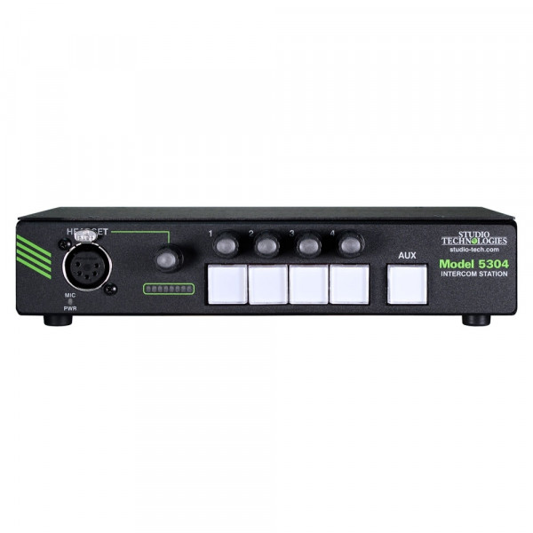 Model 5304 4 Kanal Dante Intercom Station (B-Stock)