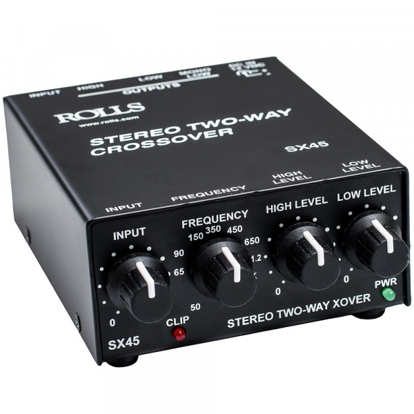 SX45 2-Weg Stereo Mini-Frequenzweiche (B-Stock)
